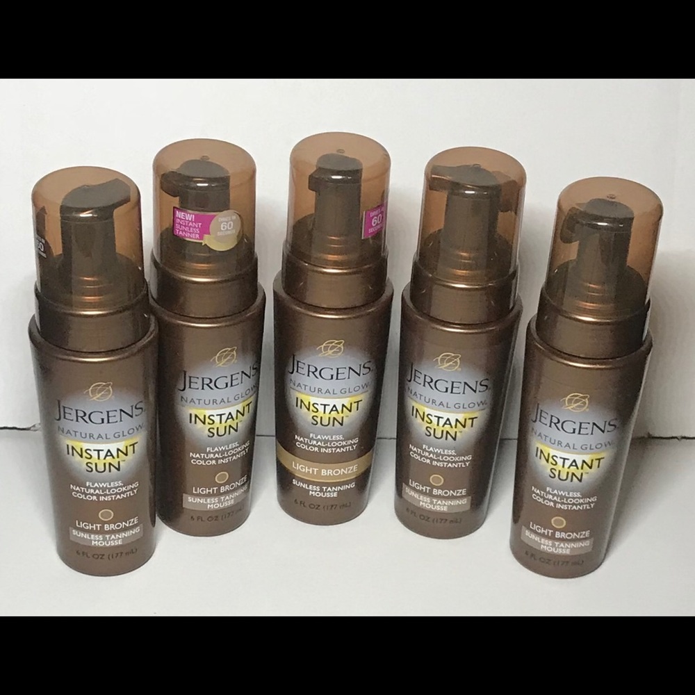 Jergens instant sun tanning mousse